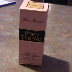 Too faced born this way foundation- natural beige